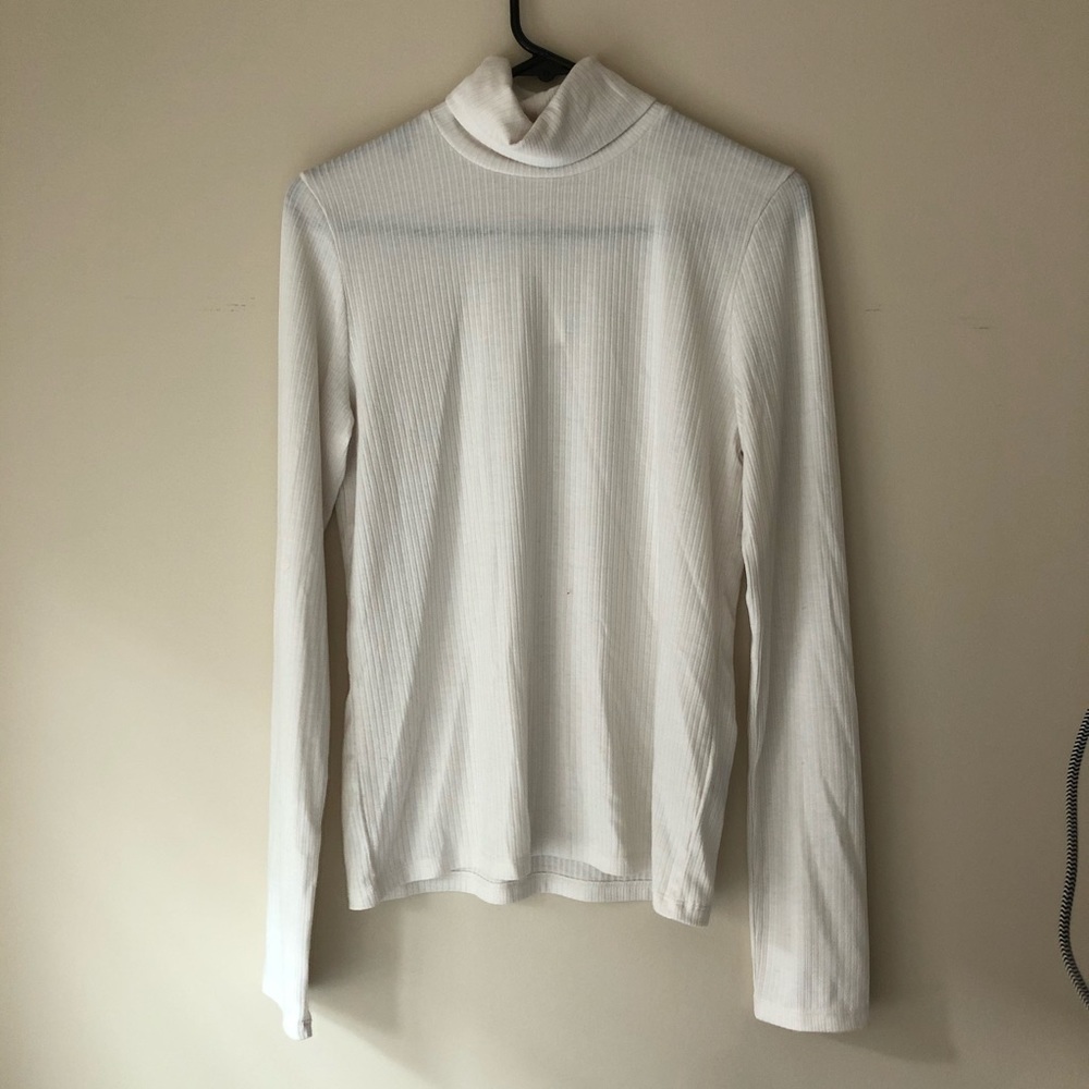Madewell brand new ribbed turtleneck